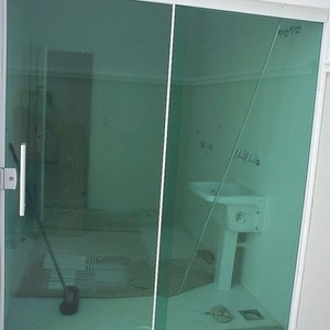 Box de vidro jateado para banheiro preço